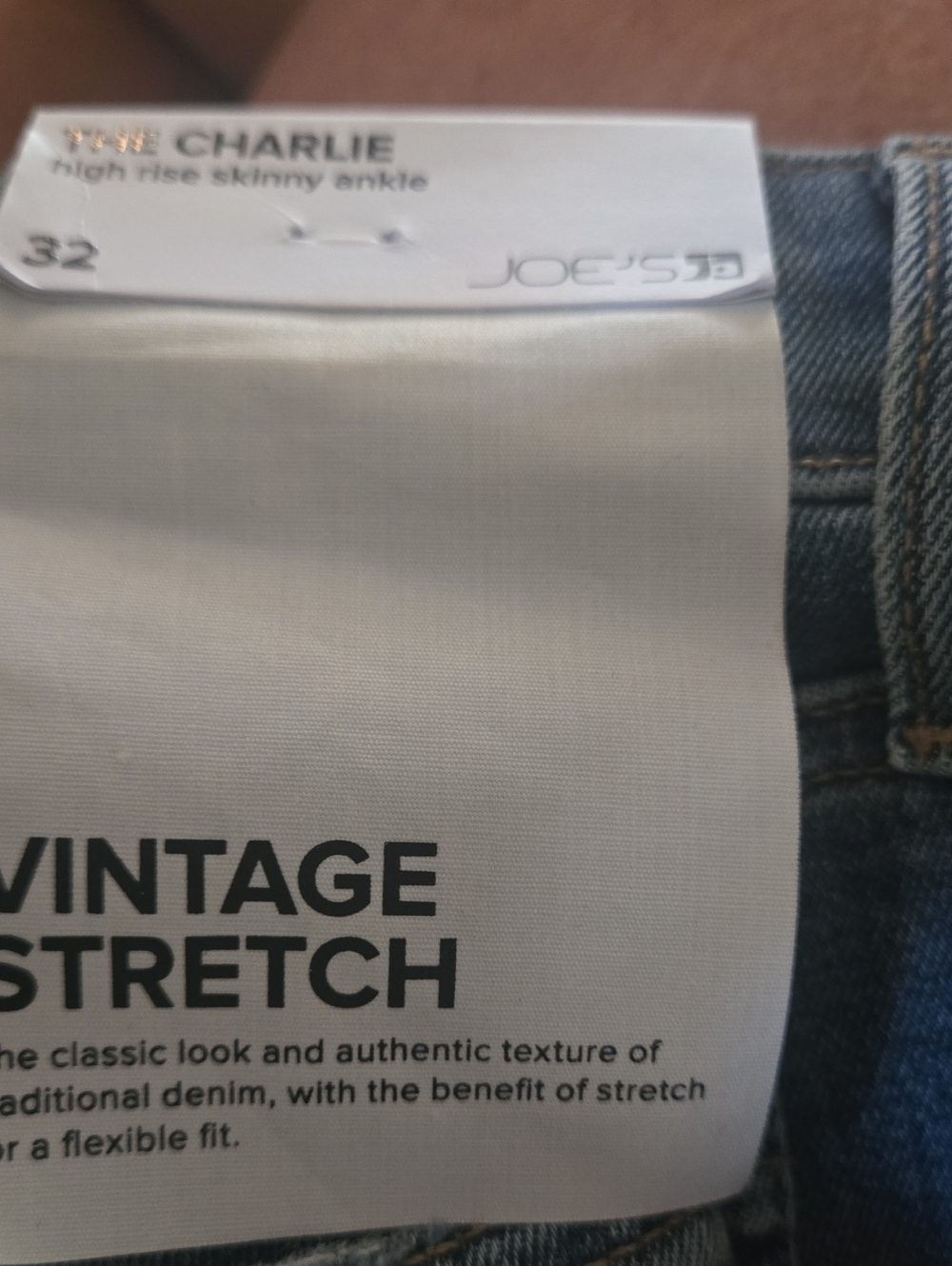 Joe's Jeans Vintage Stretch Skinny Jeans - Denim Blue